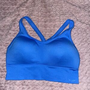 PINK Victoria's Secret Vibrant Blue Sports Bra